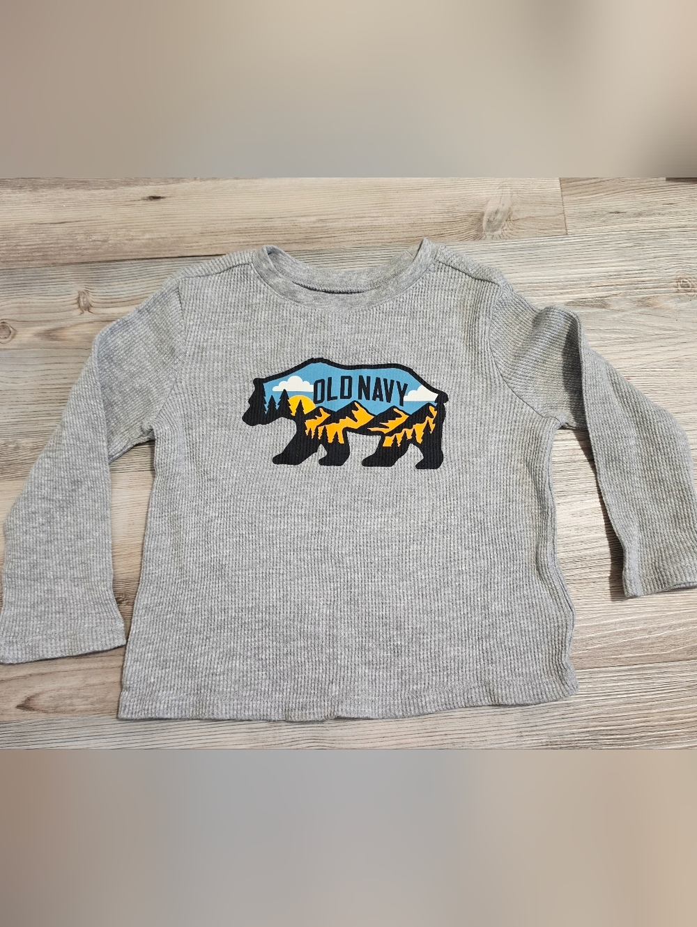 Old Navy Toddler Boys Thermal Shirt Size 2t